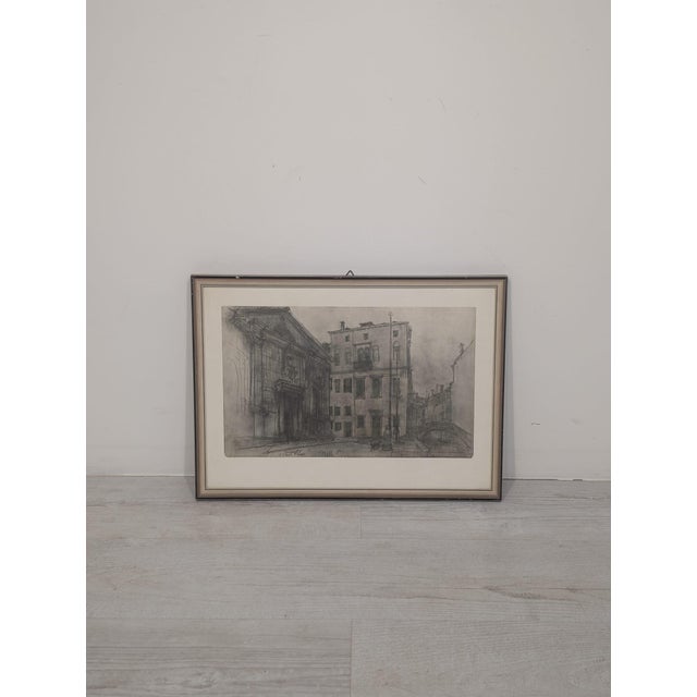 Fondamenta S. Maria Formosa, 1960s, Lithograph For Sale - Image 3 of 8