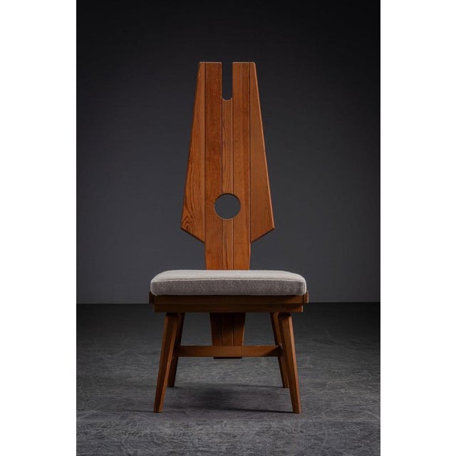1960s Low Brutalist Chair, 1960s For Sale - Image 5 of 17