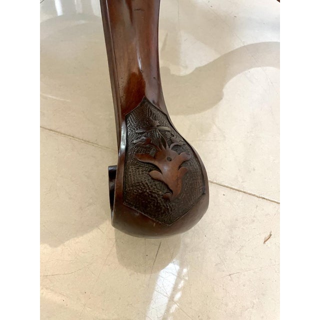 Victorian 6-Seater Centre or Dining Table in Burr Walnut, 1850s For Sale - Image 16 of 18