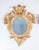 Pair of gilded ceramic mirrors in the louis xv style. Late 18th century, early 19th century period late 18th century,...