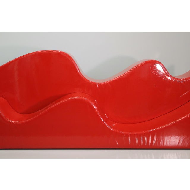 Superonda Upholstered Sofa by Archizoom for Poltronova Italia, 1967 For Sale - Image 16 of 17