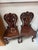 Antique Mahogany Hall Chairs, 1890s, Set of 2 For Sale - Image 13 of 13
