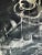 1990s Dark Academia Contemporary Abstract Modern Painting on Paper For Sale - Image 5 of 5