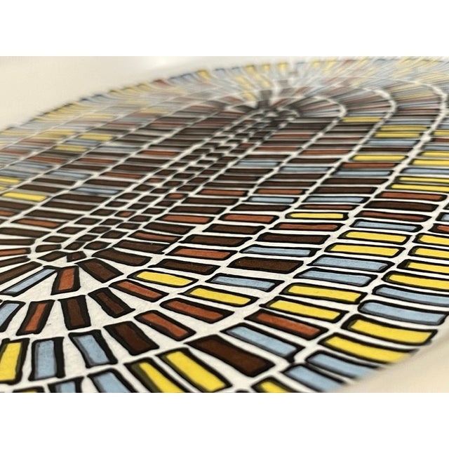 1970s Yūsuke Aida for Nikko Venture "Sierra" Oblong Platters - Set of 8 For Sale - Image 4 of 11