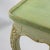 Vintage Mint Green English Hand Carved Side Table For Sale In New York - Image 6 of 13