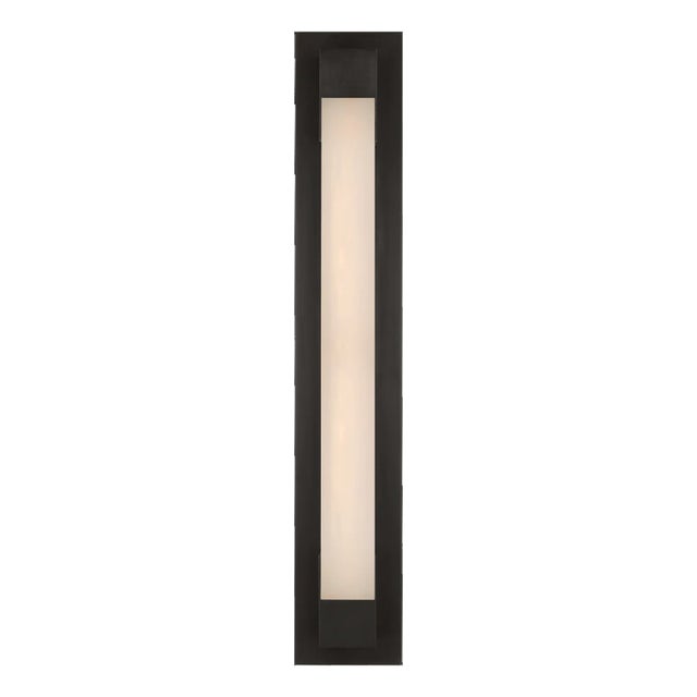 Covet 26" Bracketed Bath Light in Bronze with Alabaster Designer: Kelly Wearstler Finish: Bronze Height: 26.25" Width:...