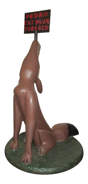 Vintage Promotional Fox Sculpture