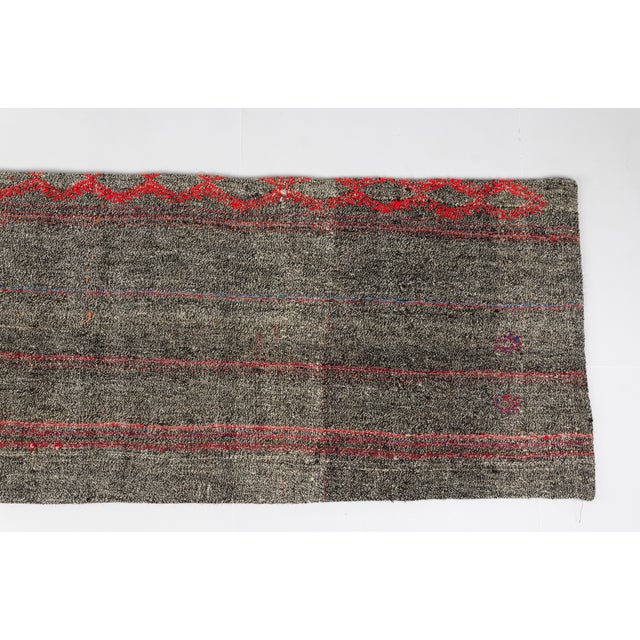 Textile 1960s Anatolian Handwoven Kilim Runner For Sale - Image 7 of 10