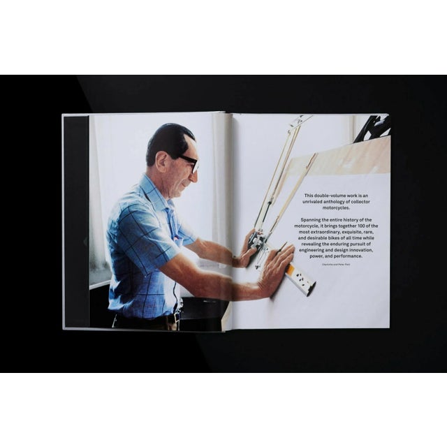 2020s TASCHEN Books, "Ultimate Collector Motorcycles" Collector's Edition, limited, aluminum print cover tipped into a leatherette-bound spine For Sale - Image 5 of 7