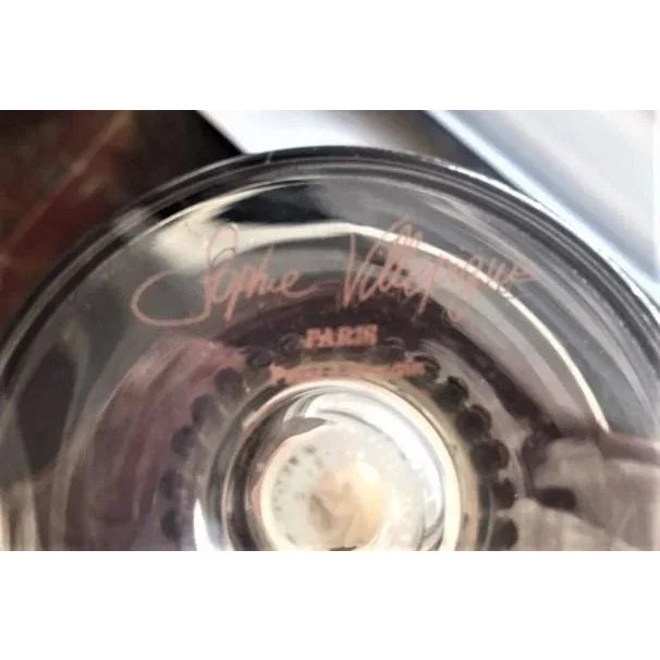 Sophie Villepigue Low-Lead Crystal Cocktail Water Wine Glassware/Stemware Platinum & Swarovski Crystals - 24 Pieces France For Sale - Image 10 of 14