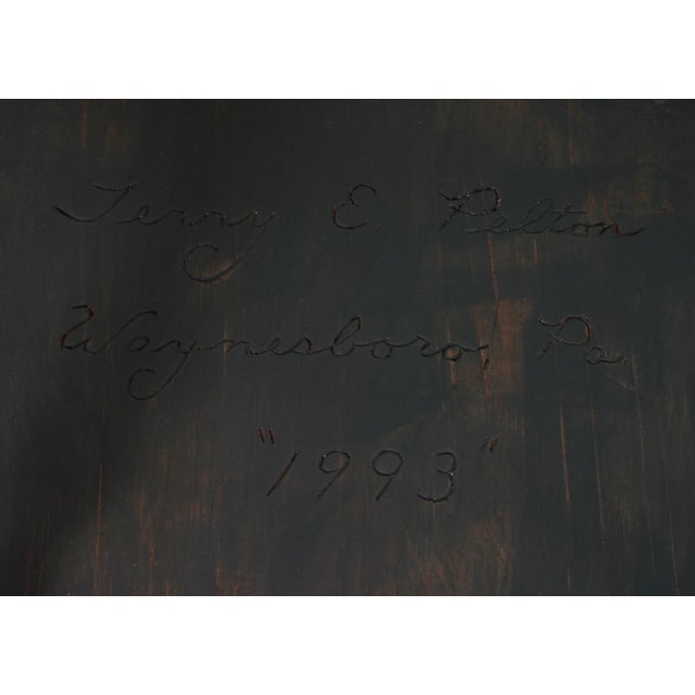 Set of 6 Terry Pelton Windsor Dining Room Chairs For Sale - Image 18 of 18