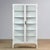 Medical cabinet from the 1930s, manufactured in Hungary. This characterful display cabinet is crafted from thick iron and...
