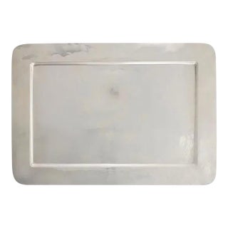 Gabriella Crespi Silver Tray For Sale