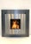 Silver Modern Bio Ethanol Wall Fireplace in Stainless Steel For Sale - Image 8 of 8