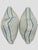 English Box Pillow Pair Fabricut Aditi Pistachio Floral Geometric For Sale - Image 3 of 9