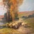 Brigitte Langevin, Pastoral Scene, 20th Century, Large Oil on Canvas, Framed For Sale - Image 5 of 17
