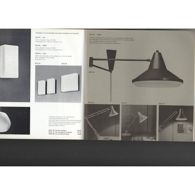 Mid-Century Modern Swing-Arm Wall Lamp from Philips, 1960s For Sale - Image 11 of 12