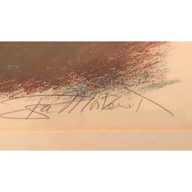 Signed Fine Art, "Flowers 7" by Ira Moskowitz, Framed Lithograph For Sale In New York - Image 6 of 8