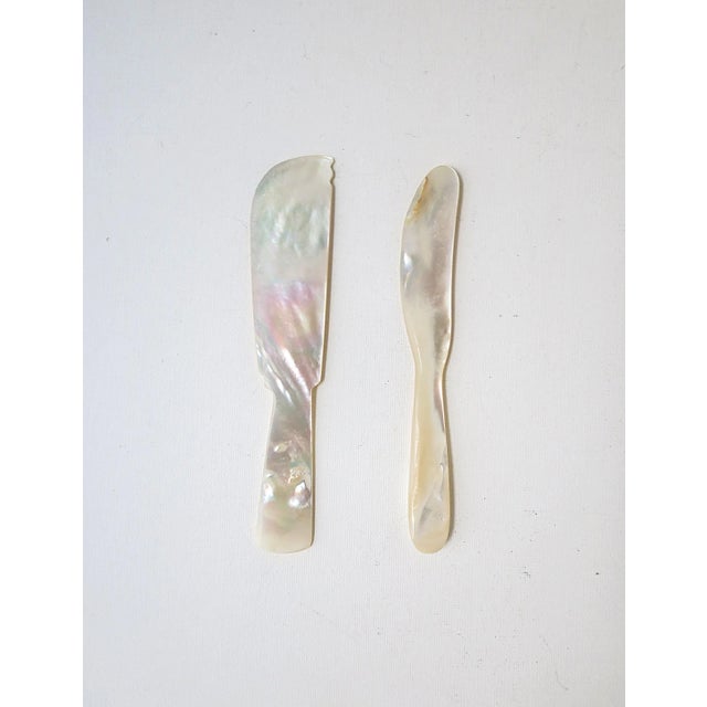 Mother of Pearl Caviar Knife Spreaders For Sale In New York - Image 6 of 7