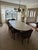 Carl Forslund Cherry Dining Table With Six Chairs and Custom Table Pads For Sale - Image 9 of 15