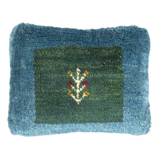 Psargad DC Fine Hand Knotted Persian Gabbeh Pillow For Sale
