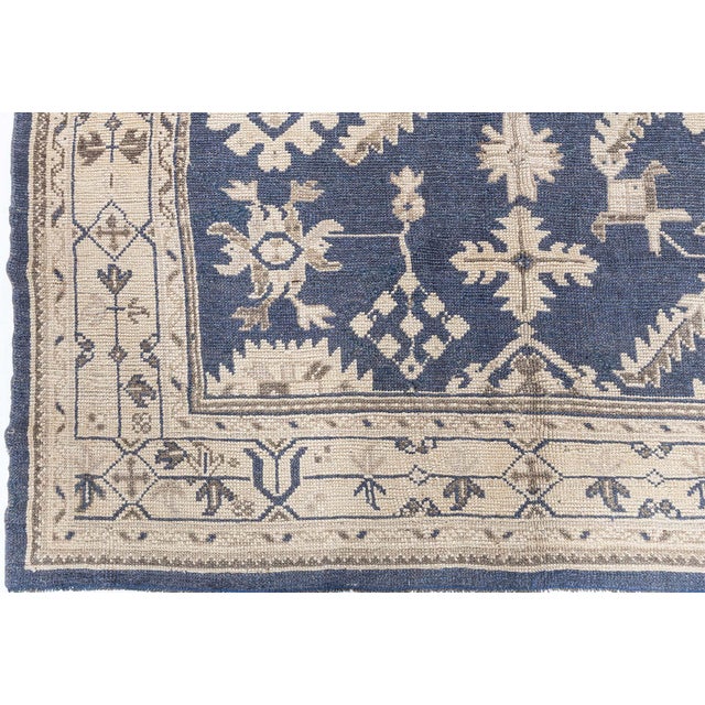 1920s 1920s Turkish Oushak Rug For Sale - Image 5 of 8