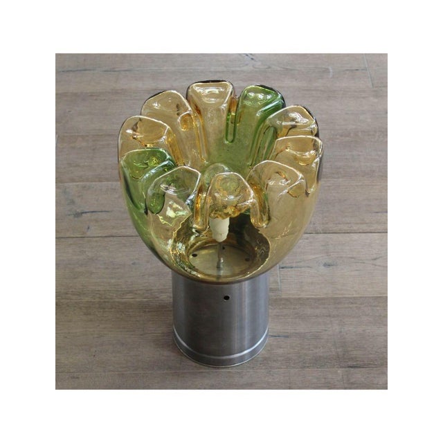 Toni Zuccheri Flower Table Lamp by Toni Zuccheri for VeArt, 1960s For Sale - Image 4 of 14