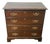 Vintage Chippendale Style Bachelor Chest With Brushing Slide For Sale