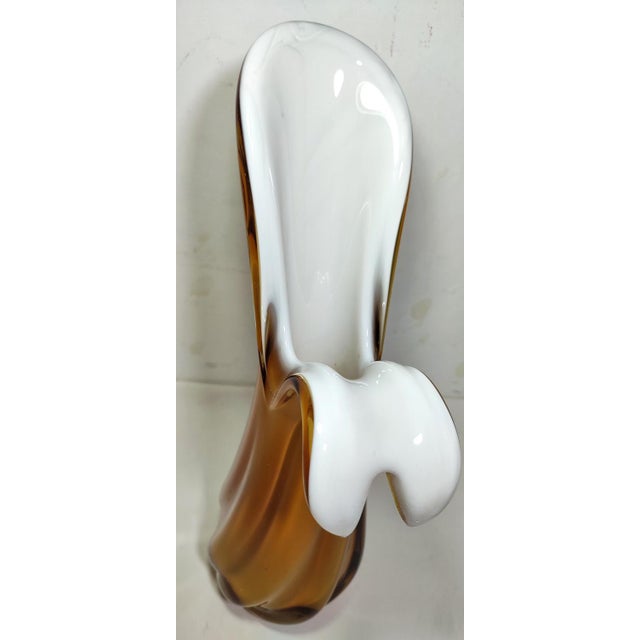 Glass Vase, Italy, 1960s For Sale - Image 3 of 8