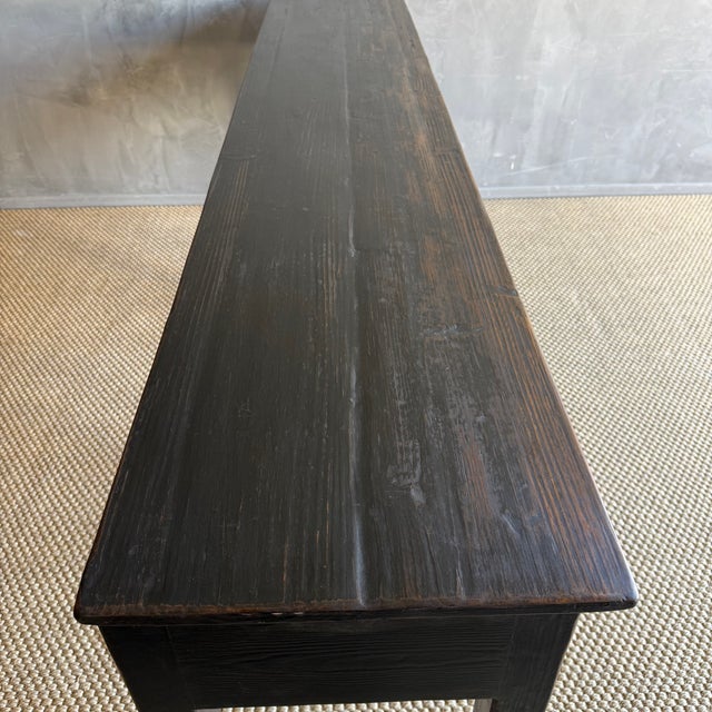 Wood Cambria Console Table 94"w For Sale - Image 7 of 12