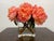 Windward Home Luxury Faux Peonies in a Block Vase For Sale - Image 4 of 12
