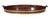 Large Regency Mahogany and Brass Banded Oyster Tray For Sale - Image 4 of 7