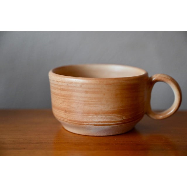 Ceramic Dinner Service with Glazed Terracotta by Jean Austruy, 1960s For Sale - Image 12 of 17