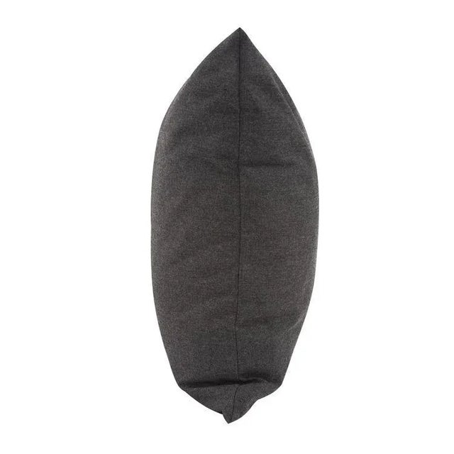 Not Yet Made - Made To Order Kenneth Ludwig Chicago Seascape 20" Square Outdoor Pillow in Charcoal For Sale - Image 5 of 7