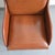 Mid-Century Modern Vintage French Armchair in Havana Faux Leather and Black Lacquered Wood, 1960s For Sale - Image 3 of 16