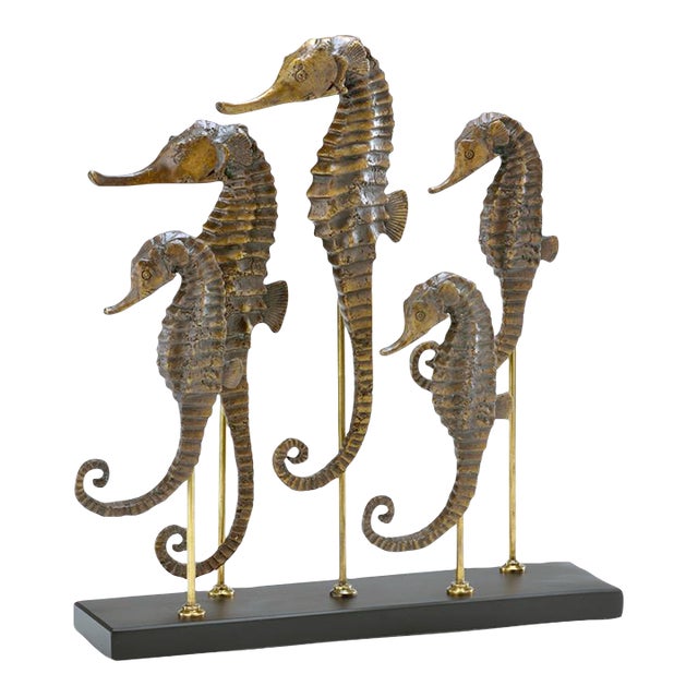 Wildwood Fiberglass Seahorse Family For Sale