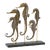 Wildwood Fiberglass Seahorse Family For Sale