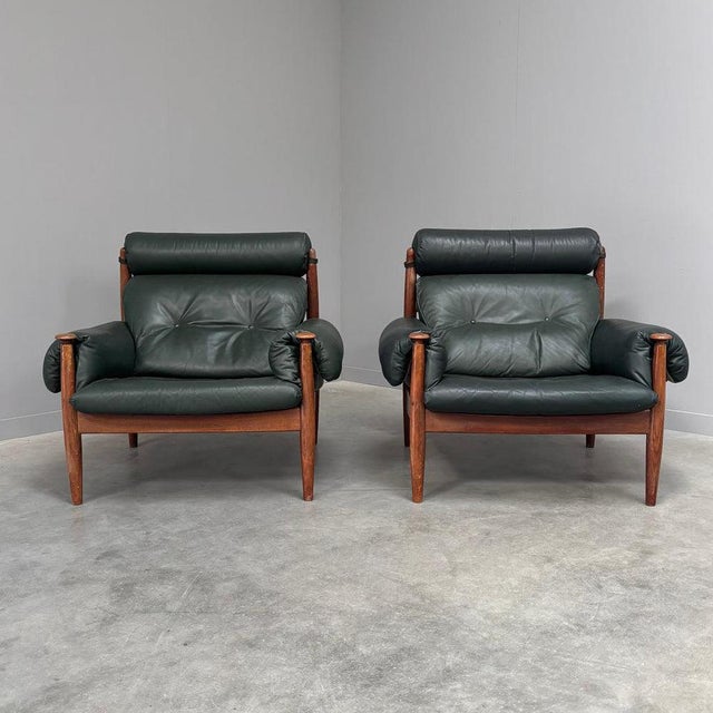 Lounge Chairs by Eric Merthen for Ire Möbel Ab, 1960s, Set of 2 For Sale - Image 4 of 16