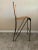 Vintage Iron and Wicker Bar Stool Chair For Sale - Image 9 of 10