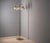 Vintage Brass Floor Lamp with Five Opaline Glass Shades, 1950s For Sale - Image 4 of 9