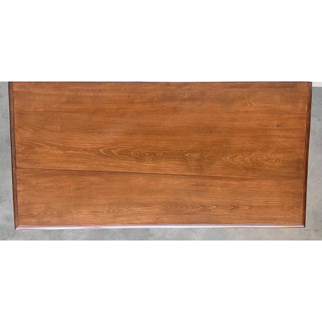 Wood Early 20th Spanish Mobila Country Farm Desk with Two Drawers For Sale - Image 7 of 18