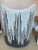 Revelation Abstract Modern Chocolate Brown and Gray Hot Wing Wingback Swivel Chairs Pair For Sale - Image 4 of 9