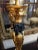 Metal 1980s Figural Brass and Marble Table Lamp For Sale - Image 7 of 11