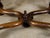 Brown William and Mary Style English 1900s Stool with Turned Legs and X-Form Stretcher For Sale - Image 8 of 11