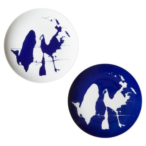 Dessert Neige Plates by Charlotte Prerriand for Cassina, Set of 2 For Sale - Image 18 of 18