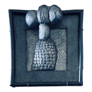 Carol K. Brown Abstract Mixed Media Biomorphic Wall Sculpture by Carol K Brown, 1995 For Sale