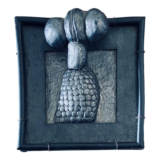 Carol K. Brown Abstract Mixed Media Biomorphic Wall Sculpture by Carol K Brown, 1995 For Sale