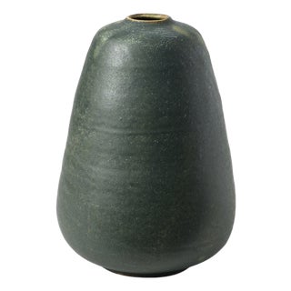 German Studio Pottery Vase by Heinz Pelzer, 1960s For Sale