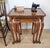 Victorian Nesting Tables in Walnut, 1890, Set of 3 For Sale - Image 18 of 18