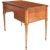 Wood Neoclassical Blond Walnut & Flame-Applied Walnut Burl Desk, Late 1800s For Sale - Image 7 of 17